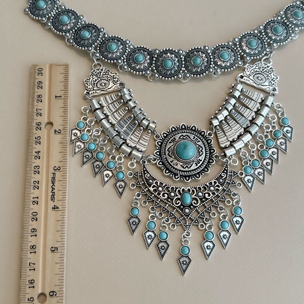 Boho necklace N1287 - Picture 4 of 5